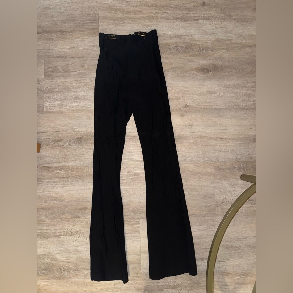 White Fox belted pants